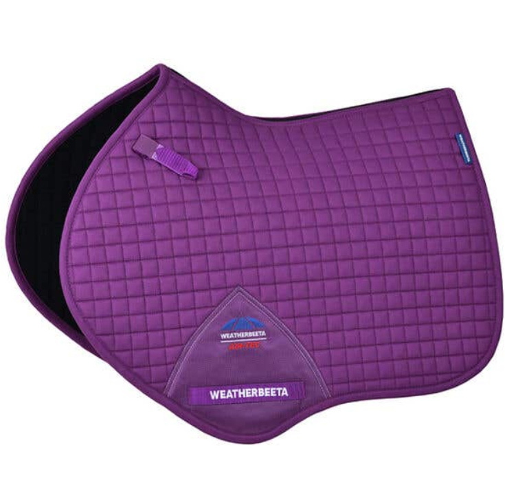 2025 Weatherbeeta Prime Air - Tec Jump Shaped Saddle Pad 1028251 - Violet
